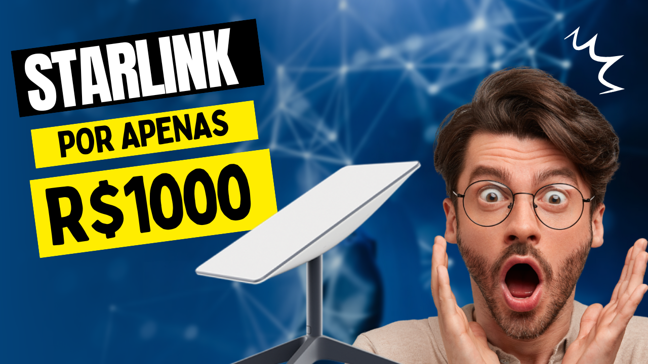 Star2Go YouTube Starlink só R$1.000? Será que não é golpe?
