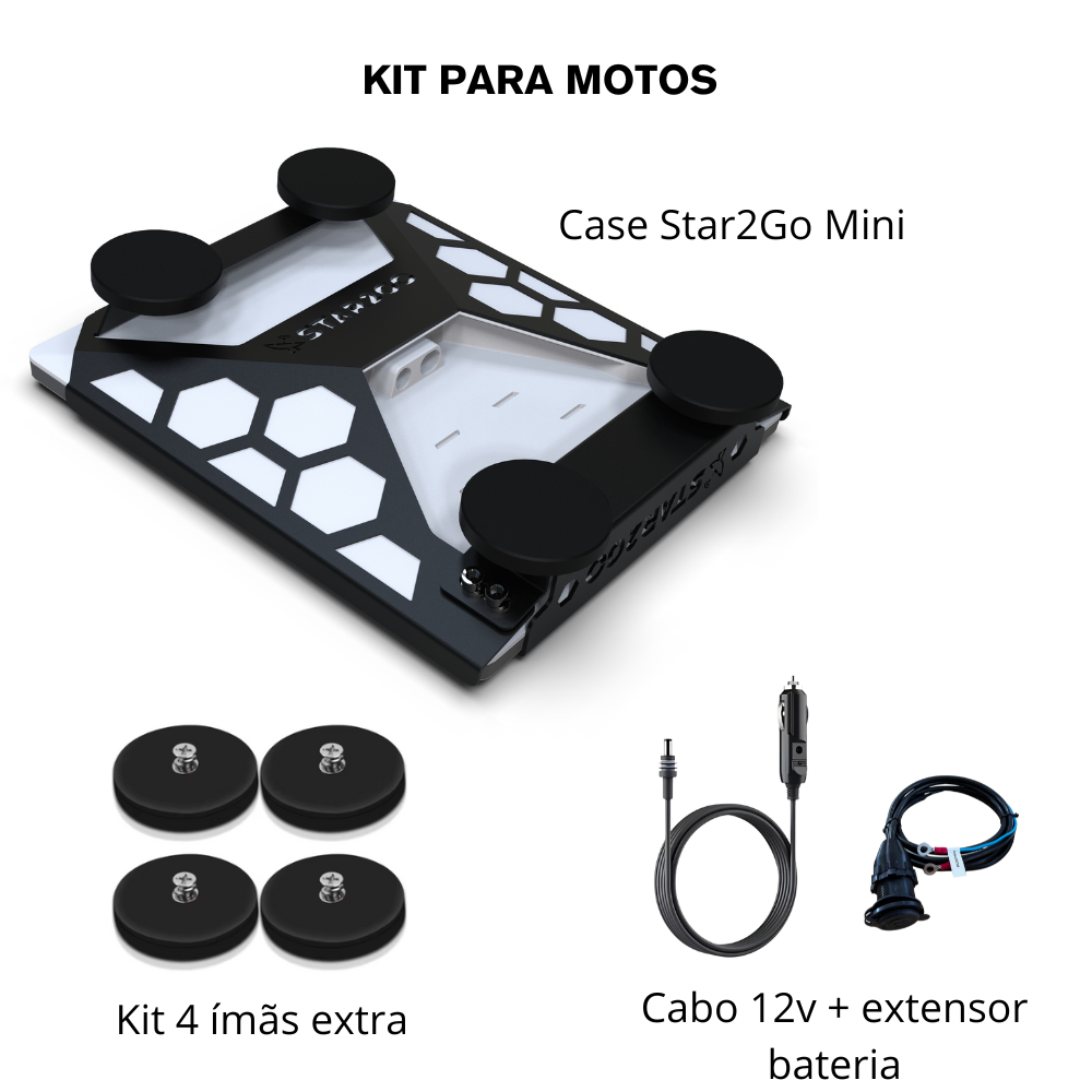 Kit Star2Go Case Mini para Motos