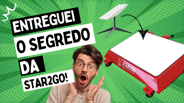 Star2Go Video YouTube A forma mais fácil de converter sua Starlink em uma internet móvel - segredo revelado!