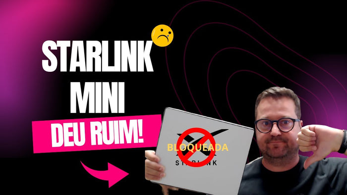 [YouTube] Starlink Mini Bloqueada no Brasil!
