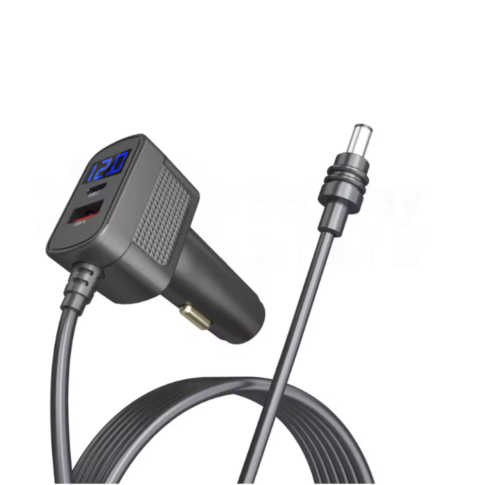 Cabo 12v para Starlink Mini com Carregador Celular