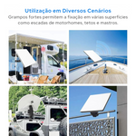 Suporte Starlink Mini para Barcos, Motorhomes, Racks - Star2Go
