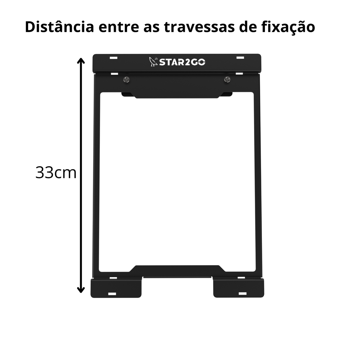 Suporte de Capota Marítima para Starlink Mini