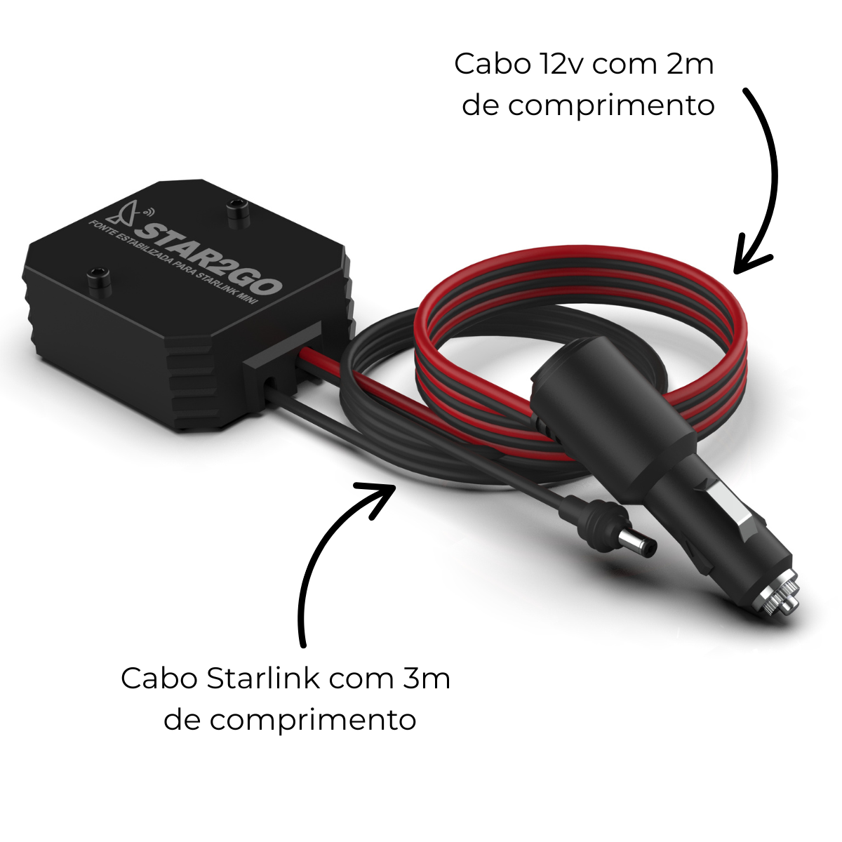 Fonte 30v para Starlink Mini
