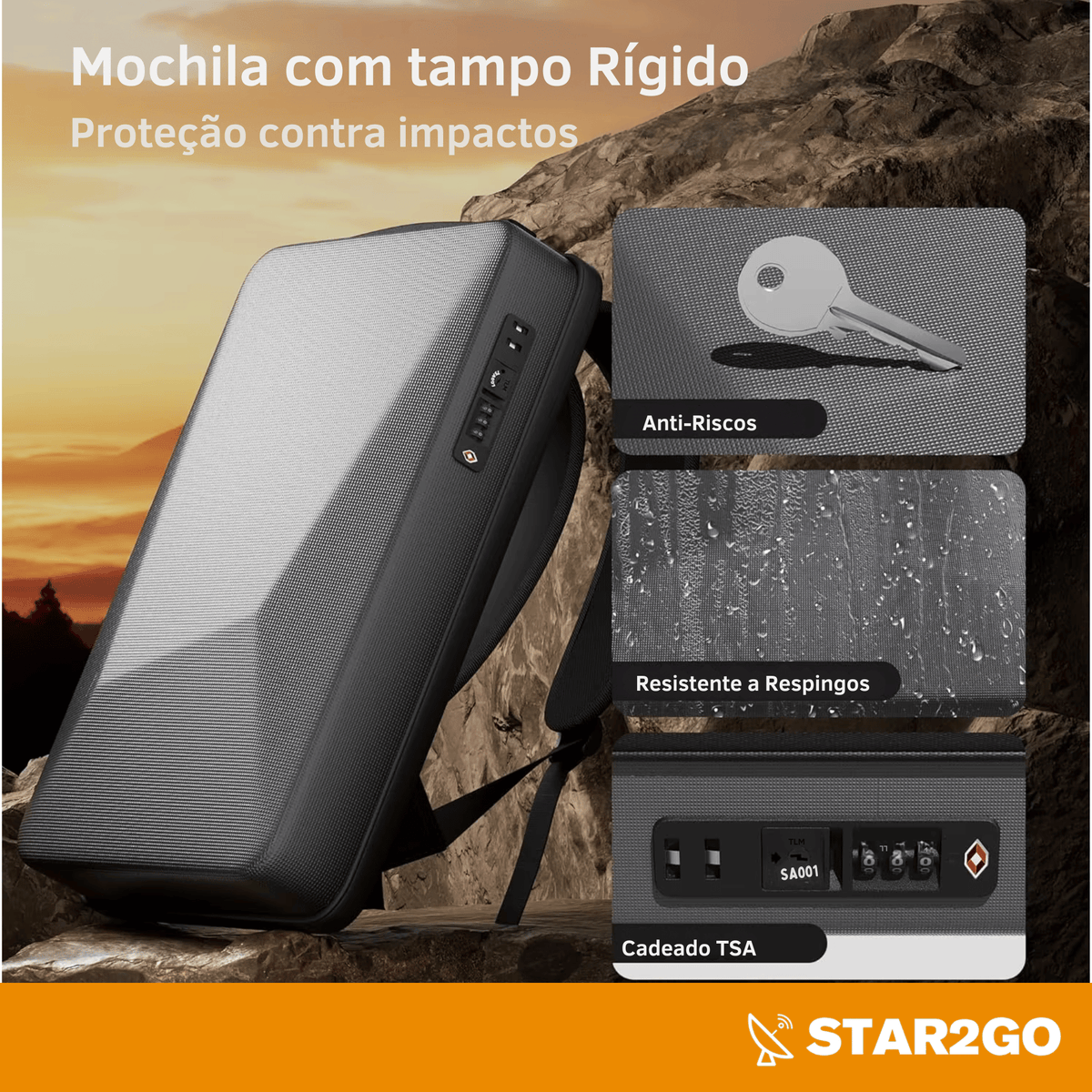 Mochila Premium para Starlink Mini