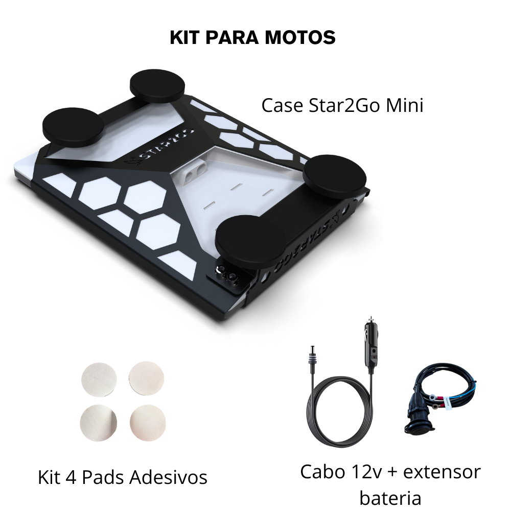 Kit Star2Go Case Mini para Motos