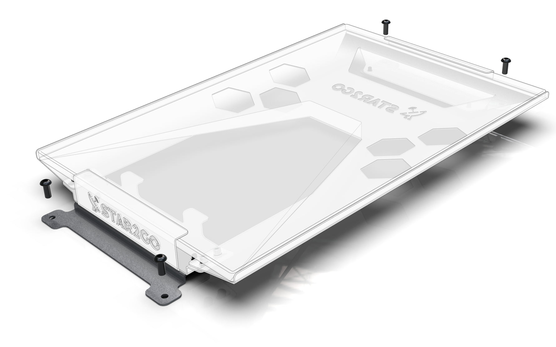Suporte Fixo Case Star2Go Gen3 (par) - Star2Go