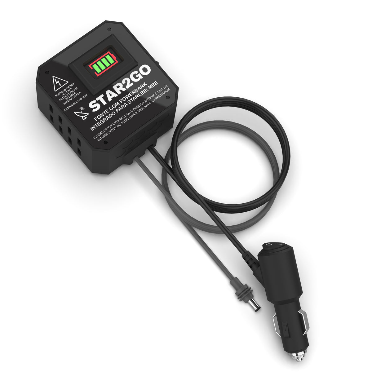 Fonte Mini Pro com Powerbank Integrado