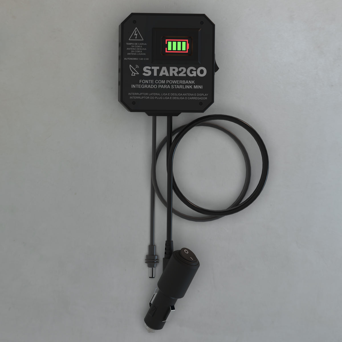 Fonte Mini Pro com Powerbank Integrado