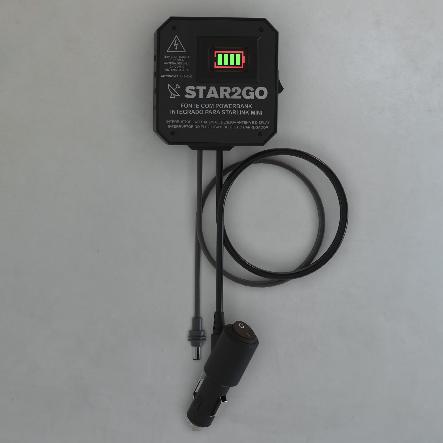 Fonte Mini Pro com Powerbank Integrado